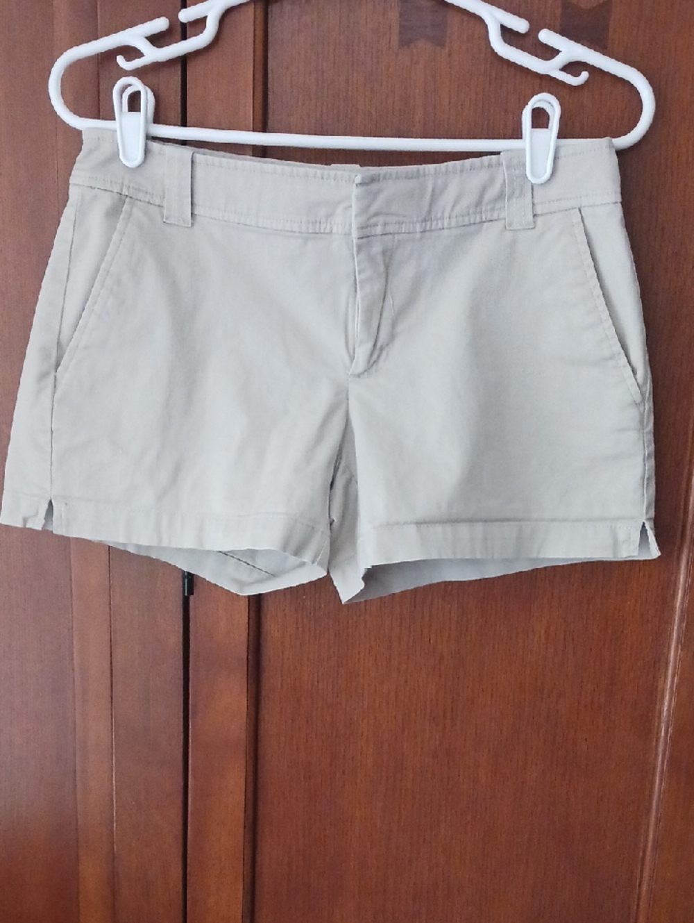 New York & Company Khaki  Shorts